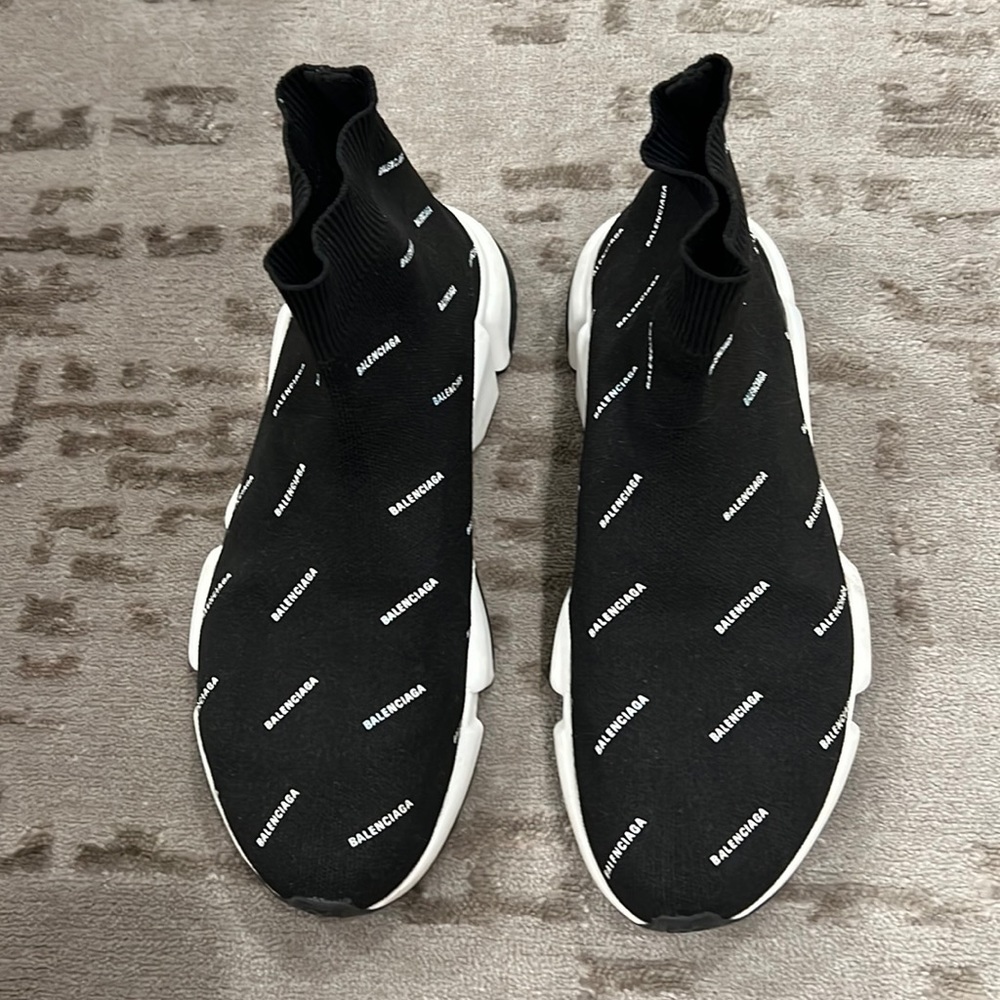 100% authentic mens balenciaga sock sneaker